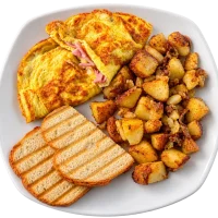Ham & Cheese omlet